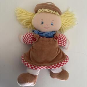 Baby Gund Cowgirl Plush Doll Named Carline #58644 MISSING Stickhorse